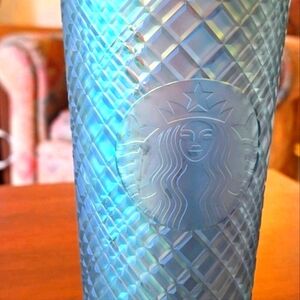 Starbucks Green Iridescent Textured Tumbler (Discontinued Design)